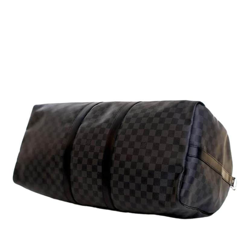 Louis Vuitton Damier Graphite Keepall Bandouliere 55 Black Very good condition - Box View
