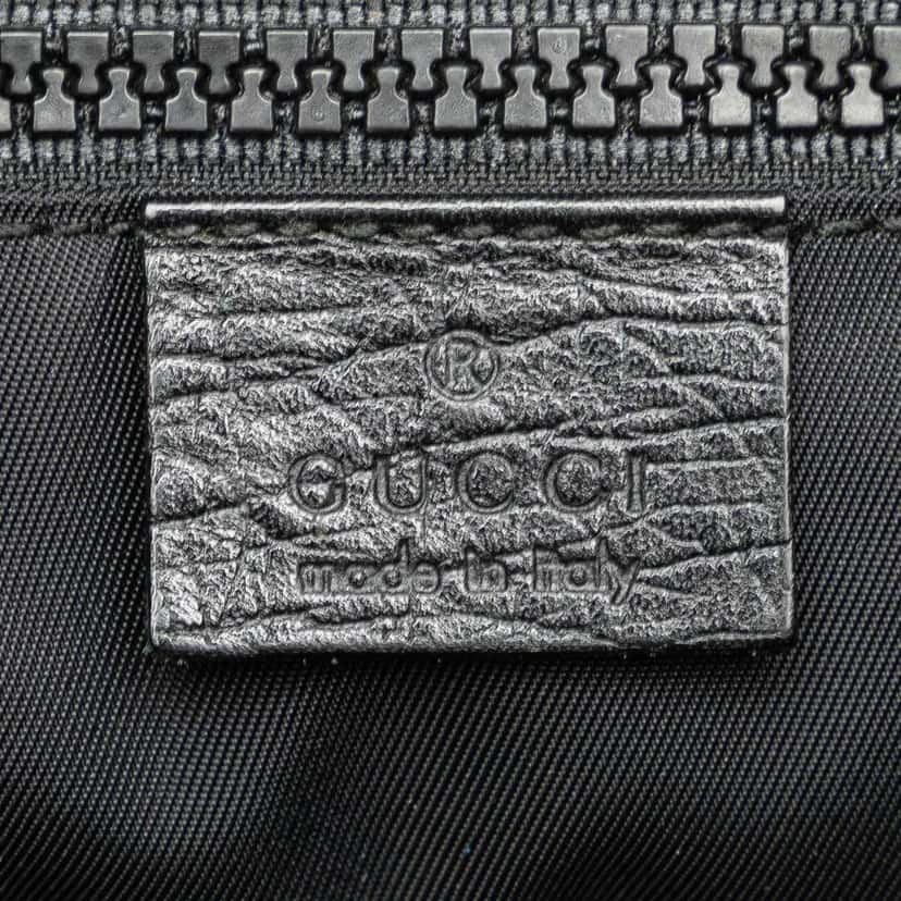 Gucci GG Supreme Crossbody Black Canvas Good condition - Box View