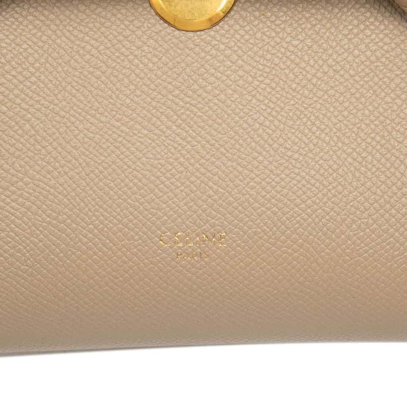 Celine Pico Grained Calfskin Belt Bag Brown Leather Good condition - Box View