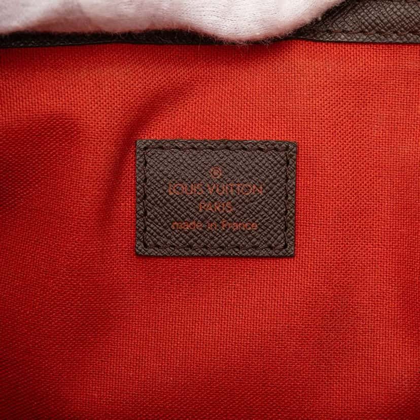 Louis Vuitton Damier Ebene Belem PM Brown Very good condition - Box View
