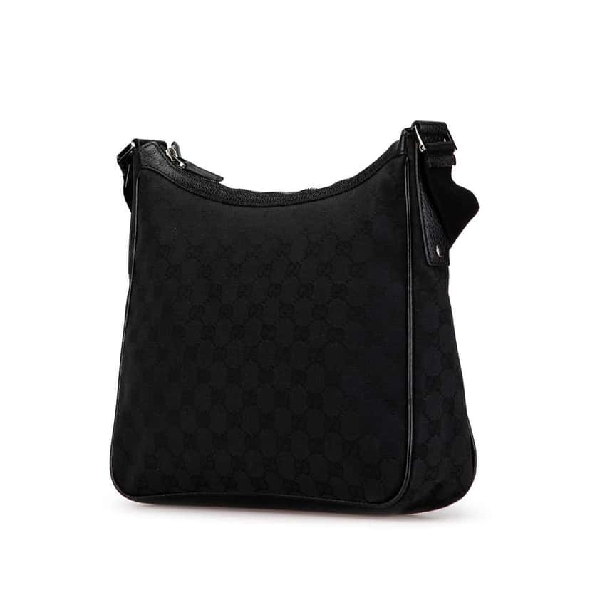 Gucci GG Canvas Crossbody Black Canvas Good condition - Back View