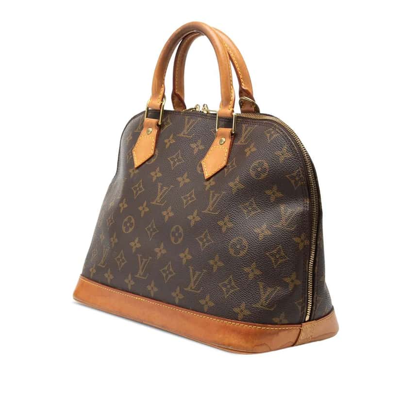 Louis Vuitton Monogram Alma PM Brown Good condition - Back View