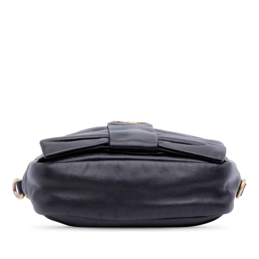 Prada Tessuto Fiocco Bow Crossbody Black Good condition - Inside View