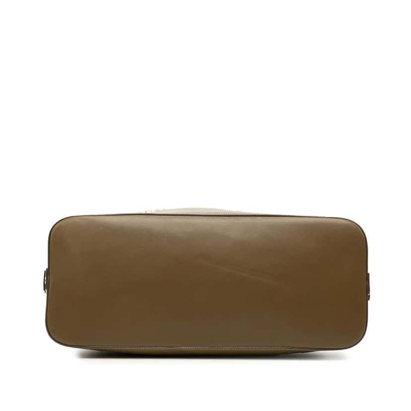 Celine C Macadam Canvas Handbag Brown Canvas Good condition - Inside View