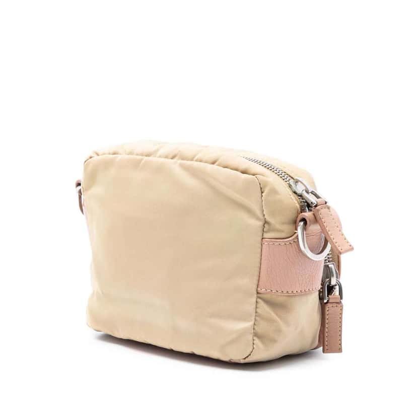 Prada Tessuto Shoulder Bag Brown Very good condition - Back View