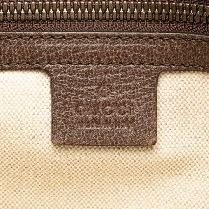 Gucci Medium GG Supreme Ophidia Crossbody Brown Canvas Good condition - Box View