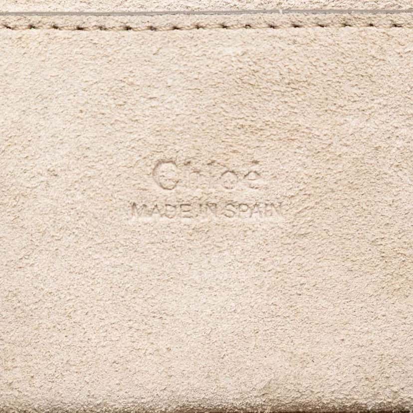 Chloé Mini Calfskin and Suede Faye Bracelet Bag Yellow Leather Very good condition - Box View