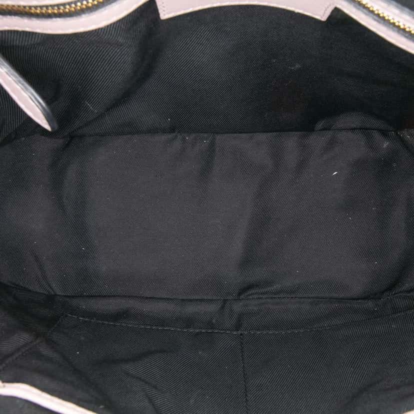 Burberry Small Haymarket Check Coated Canvas Orchard Bowling Bag Brown Canvas Very good condition - Model View