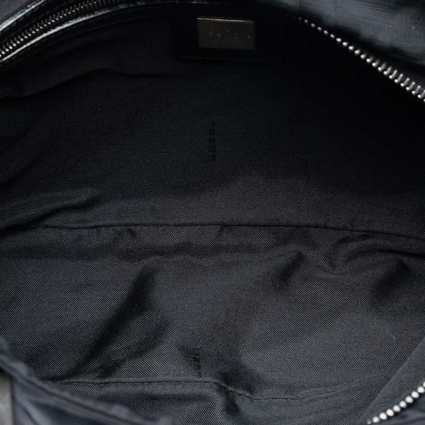 Fendi Zucca Canvas Tote Black Canvas Good condition - Model View