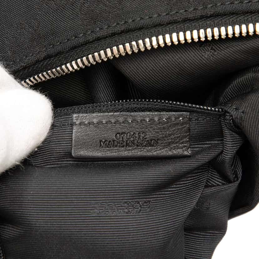 Loewe Anagram Canvas Crossbody Black Canvas Good condition - Box View