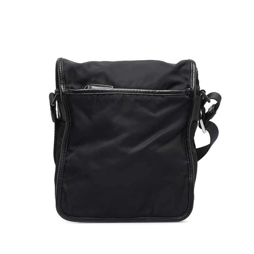 Prada Tessuto Buckle Messenger Bag Black Good condition - Inside View