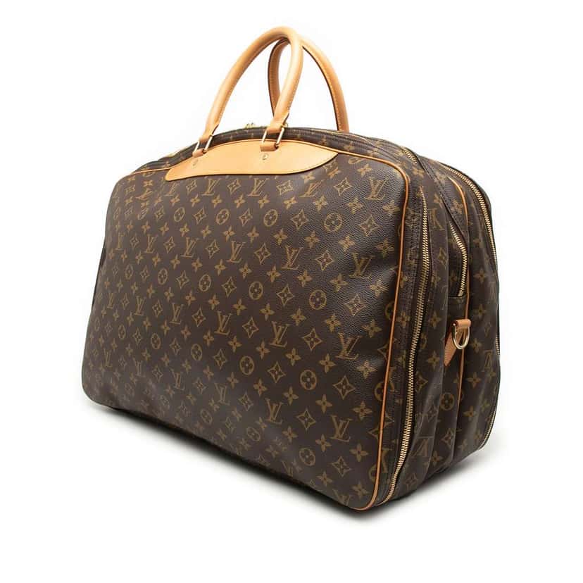 Louis Vuitton Monogram Alize 3 Poches Brown Good condition - Back View