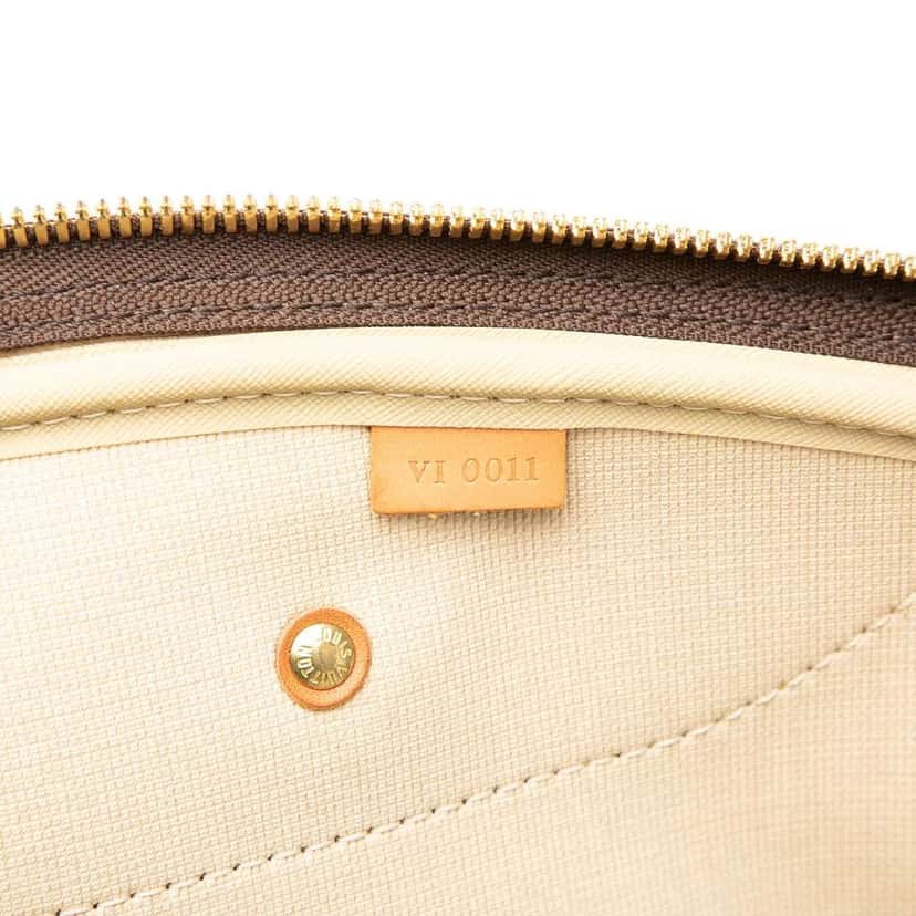 Louis Vuitton Monogram Alize 3 Poches Brown Good condition - Box View