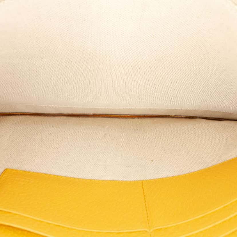 Gucci GG Supreme Neo Vintage Clutch Brown Canvas Very good condition - Model View