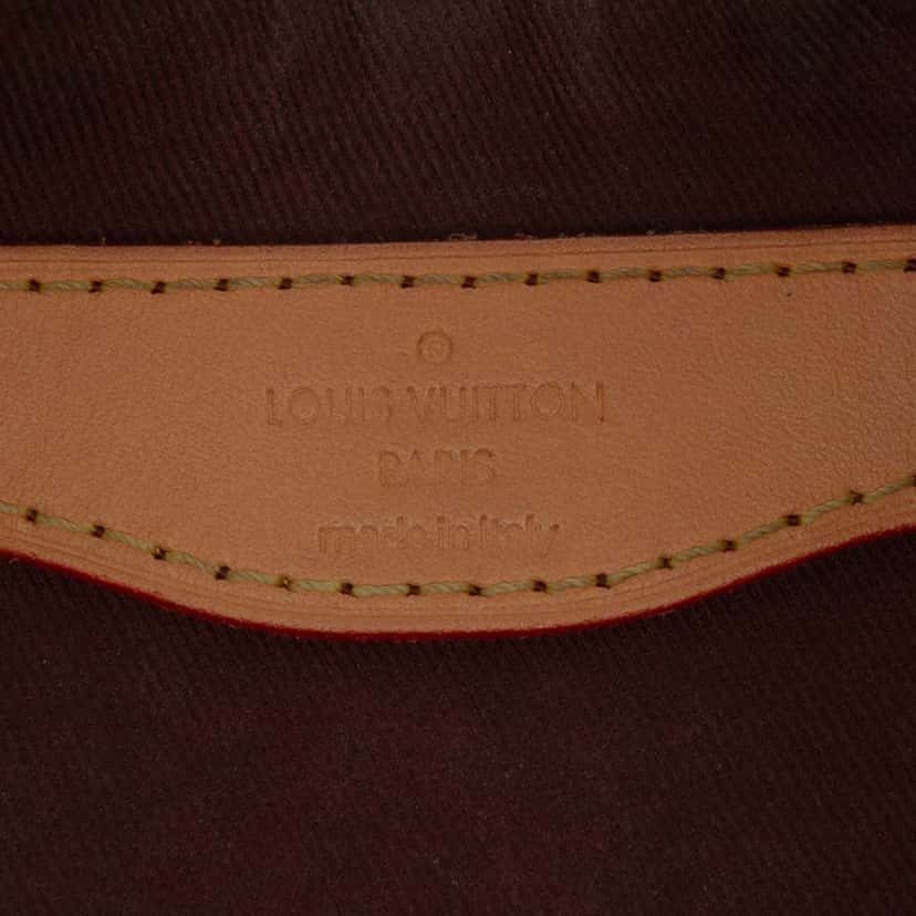 Louis Vuitton Monogram Boulogne Brown Very good condition - Box View