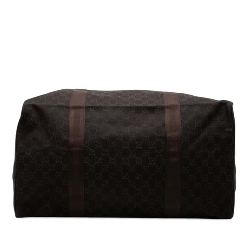 Gucci GG Canvas Travel Bag Brown Canvas Very good condition - Inside View