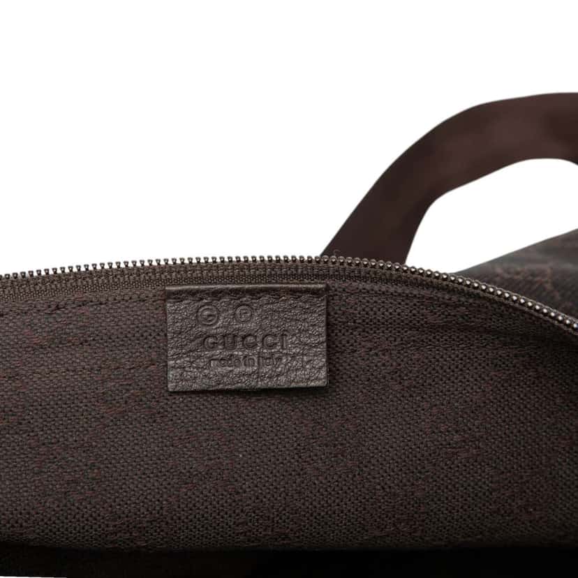 Gucci GG Canvas Travel Bag Brown Canvas Very good condition - Box View