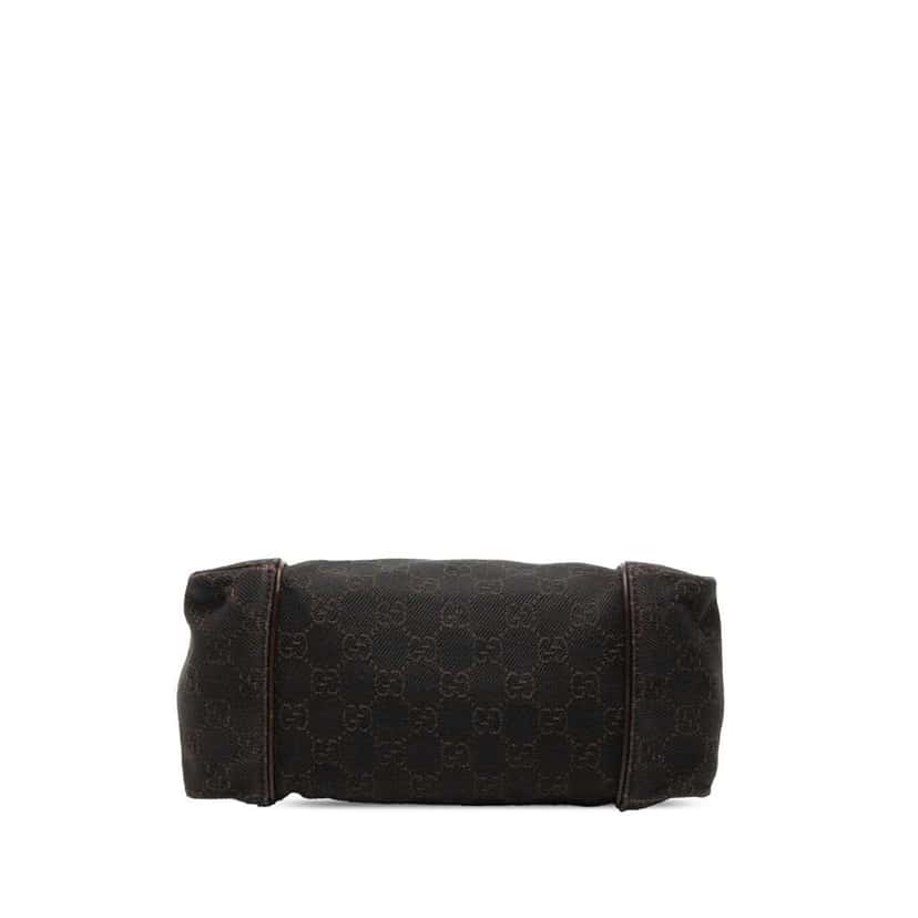 Gucci GG Denim Handbag Brown Denim Very good condition - Inside View