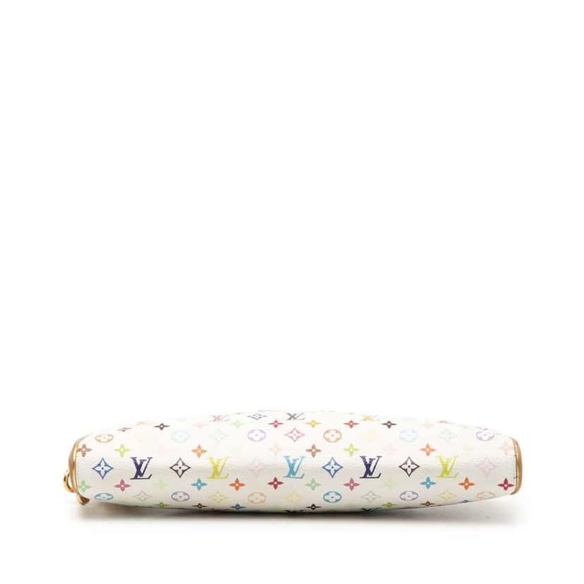 Louis Vuitton Monogram Multicolore Mini Kate Clutch White Very good condition - Inside View