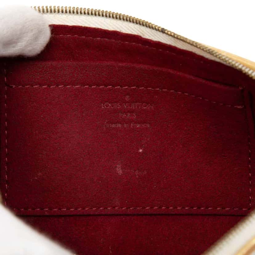 Louis Vuitton Monogram Multicolore Mini Kate Clutch White Very good condition - Box View