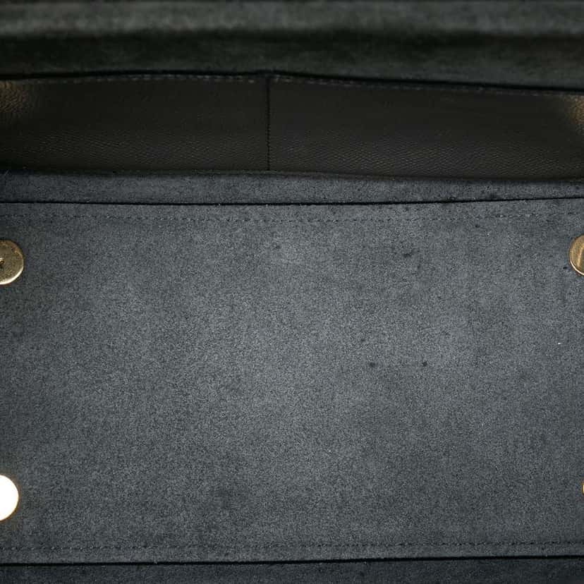 Celine Mini Grained Calfskin Belt Bag Grey Leather Very good condition - Model View