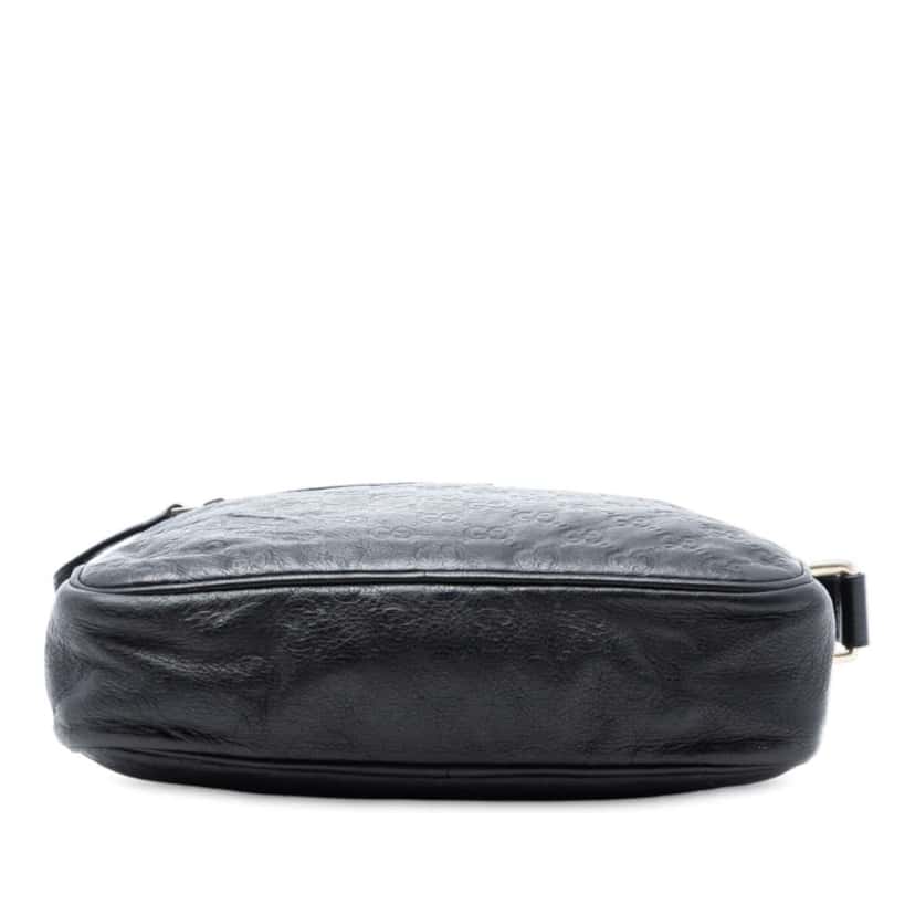 Gucci Guccissima Crossbody Black Leather Very good condition - Inside View