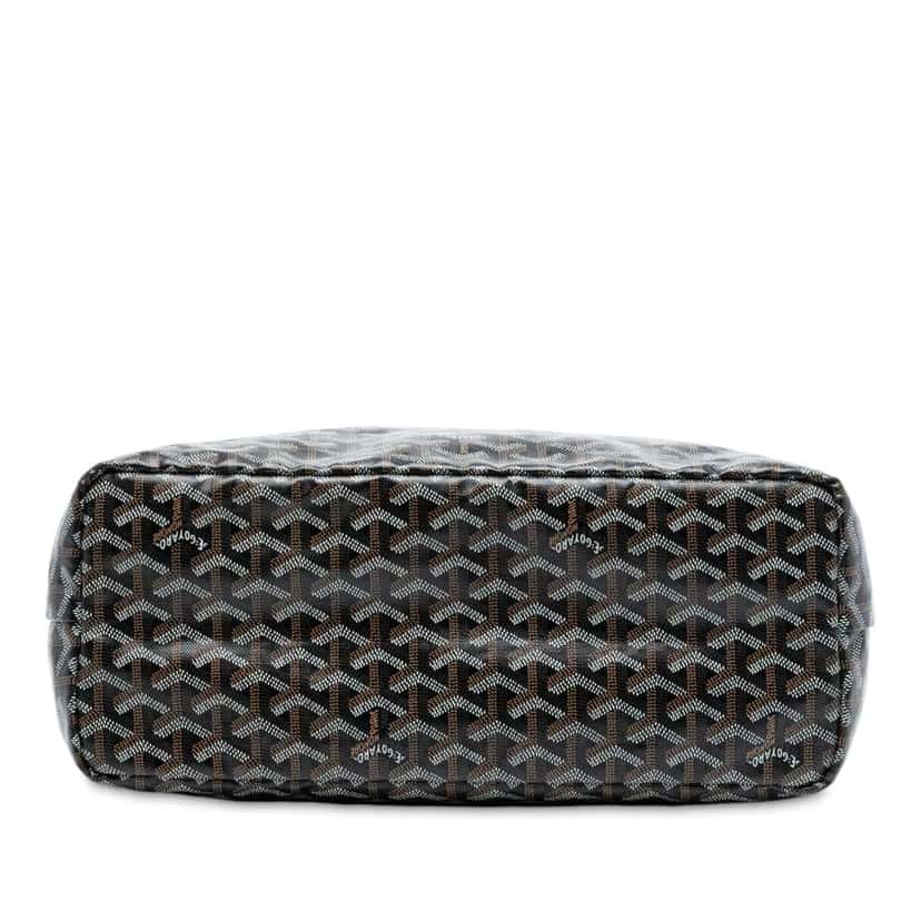 Goyard Goyardine Saint Louis PM Black Canvas Very good condition - Inside View