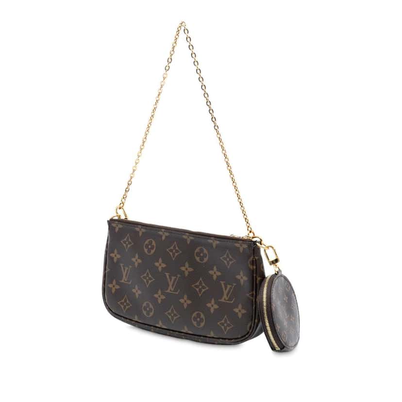 Louis Vuitton Monogram Multi Pochette Accessoires Brown Very good condition - Back View