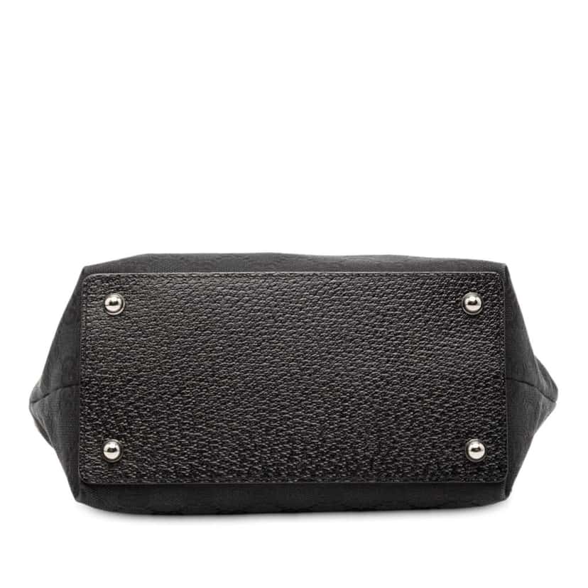 Gucci GG Canvas Eclipse Handbag Black Canvas Very good condition - Inside View