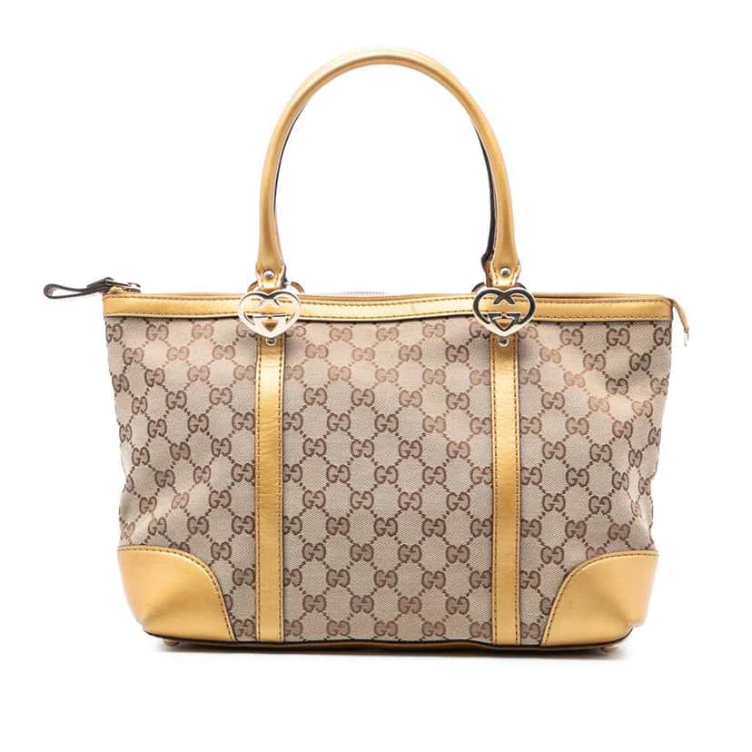 Gucci GG Canvas Lovely Tote Brown Canvas Very good condition - Front View