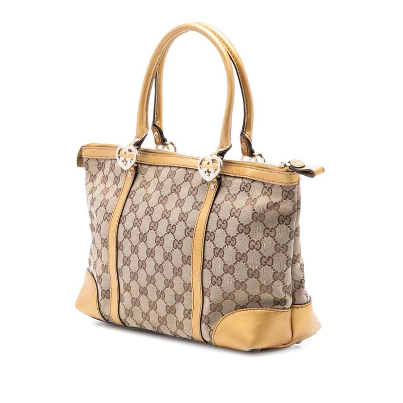 Gucci GG Canvas Lovely Tote Brown Canvas Very good condition - Back View