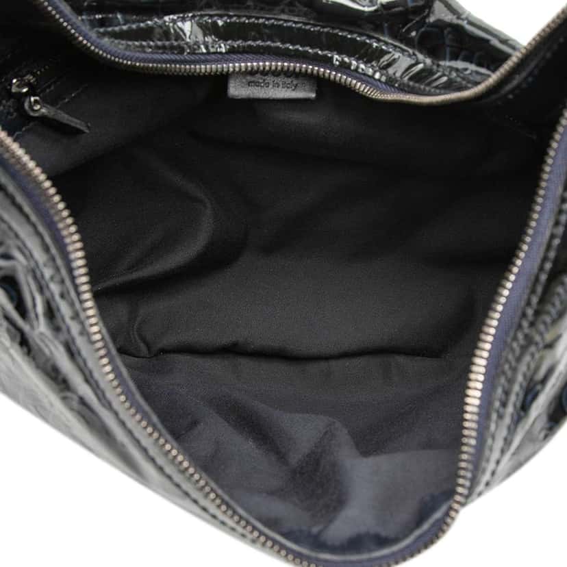 Gucci Patent Horsebit Glam Hobo Blue Leather Very good condition - Model View