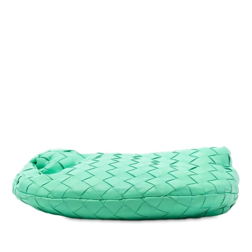Bottega Veneta Mini Nappa Intrecciato Jodie Green Leather Very good condition - Inside View