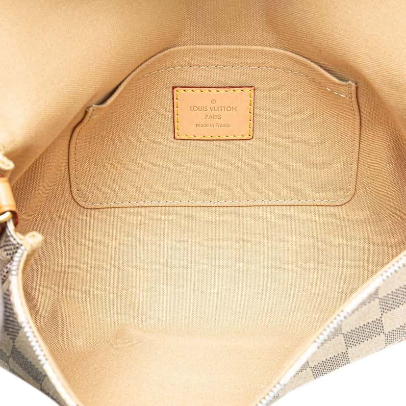 Louis Vuitton Damier Azur Favorite MM White Canvas Very good condition - Model View