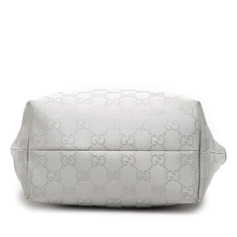 Gucci GG Canvas Tote Silver Canvas Very good condition - Inside View