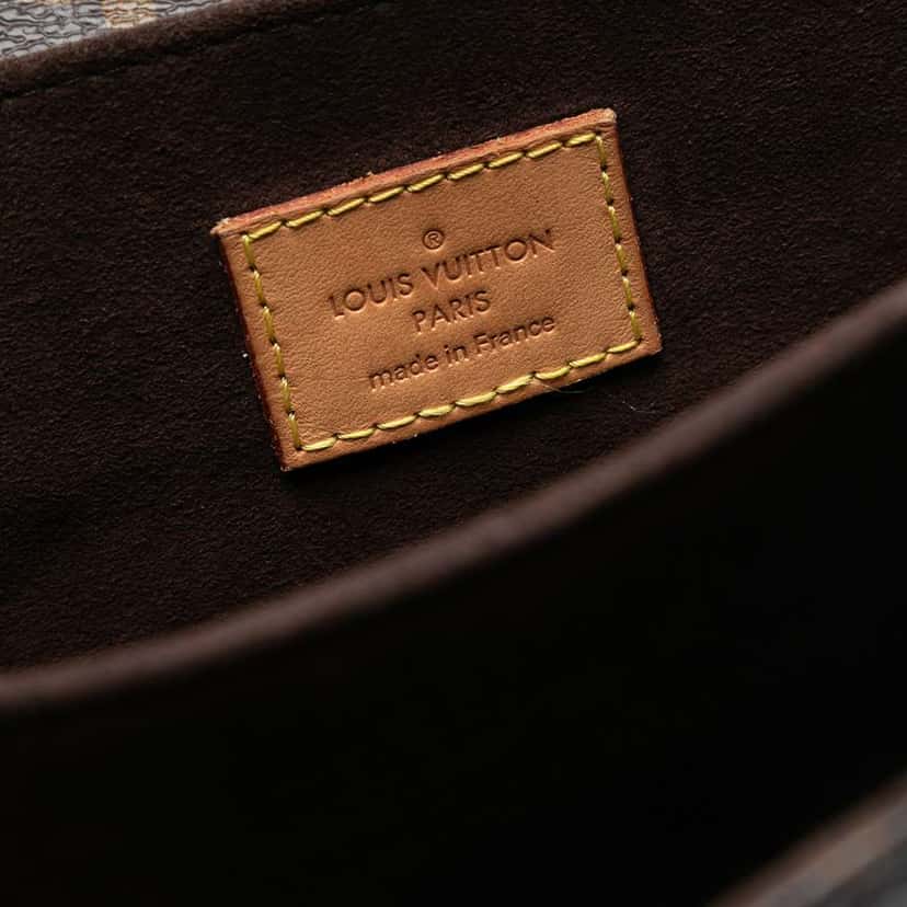 Louis Vuitton Monogram Pochette Metis Brown Very good condition - Box View