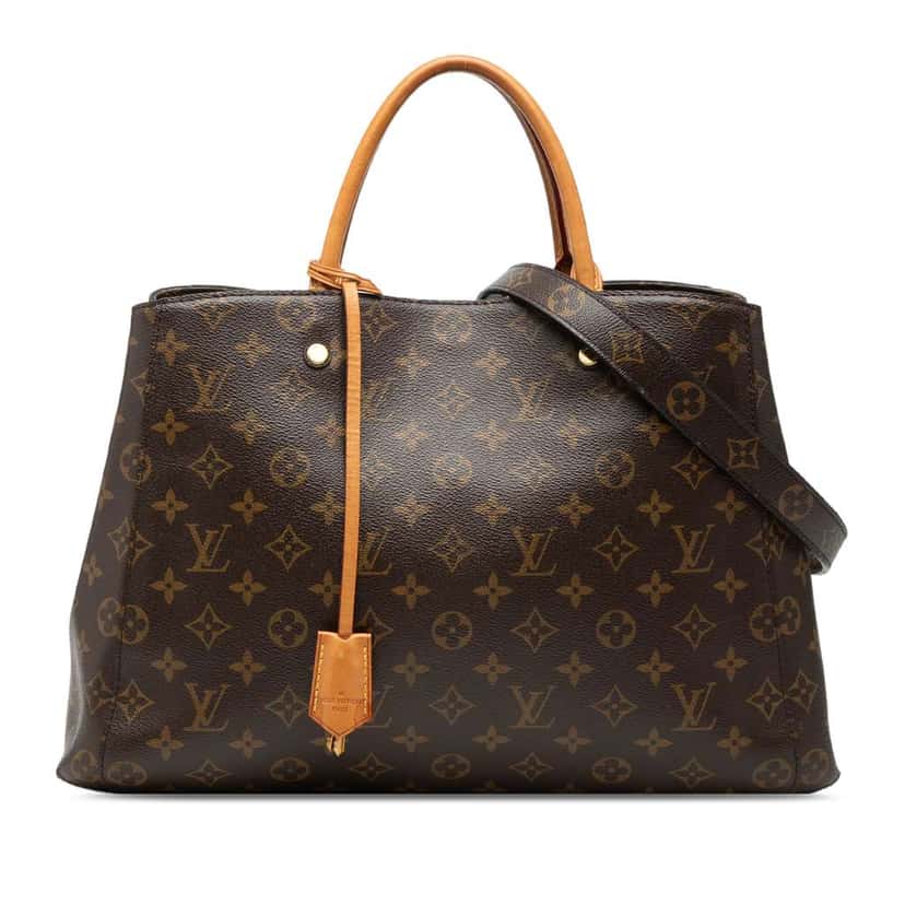 Louis Vuitton Monogram Montaigne GM Brown Very good condition - Front View