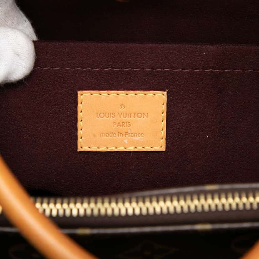 Louis Vuitton Monogram Montaigne GM Brown Very good condition - Box View