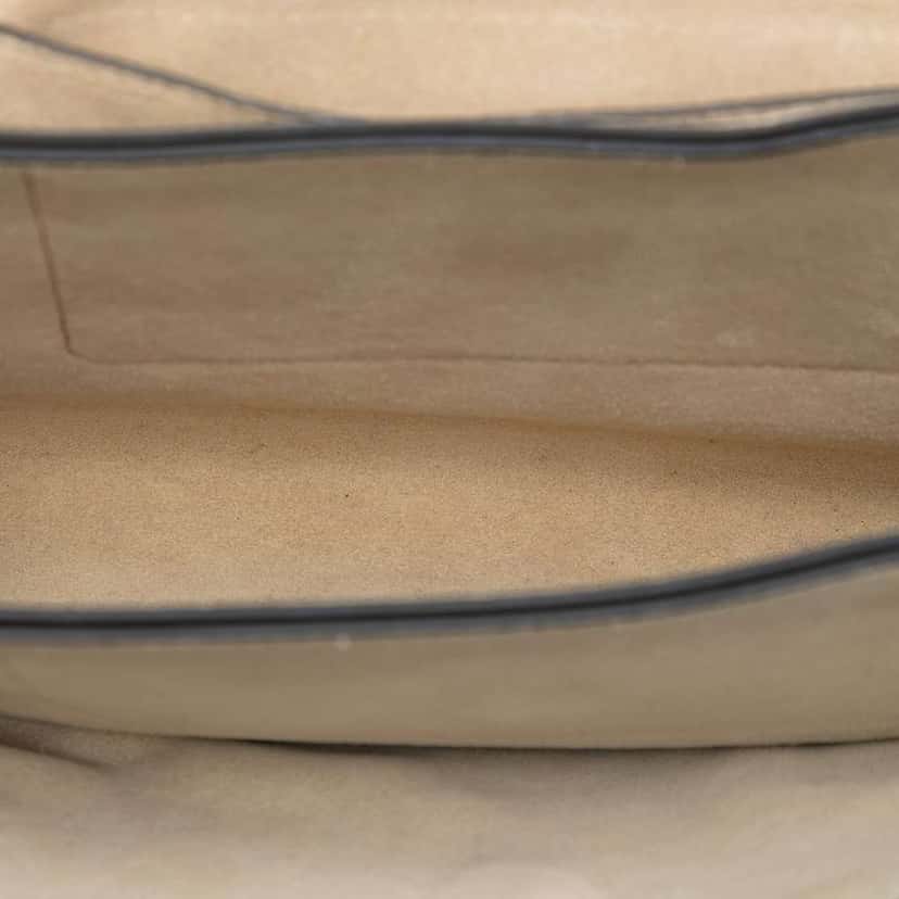 Chloé Small Suede and Calfskin Faye Crossbody Brown Leather Very good condition - Model View
