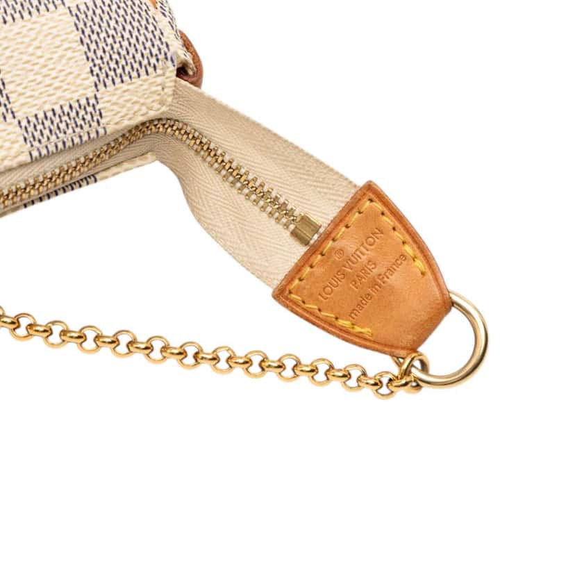 Louis Vuitton Damier Azur Eva White Very good condition - Box View