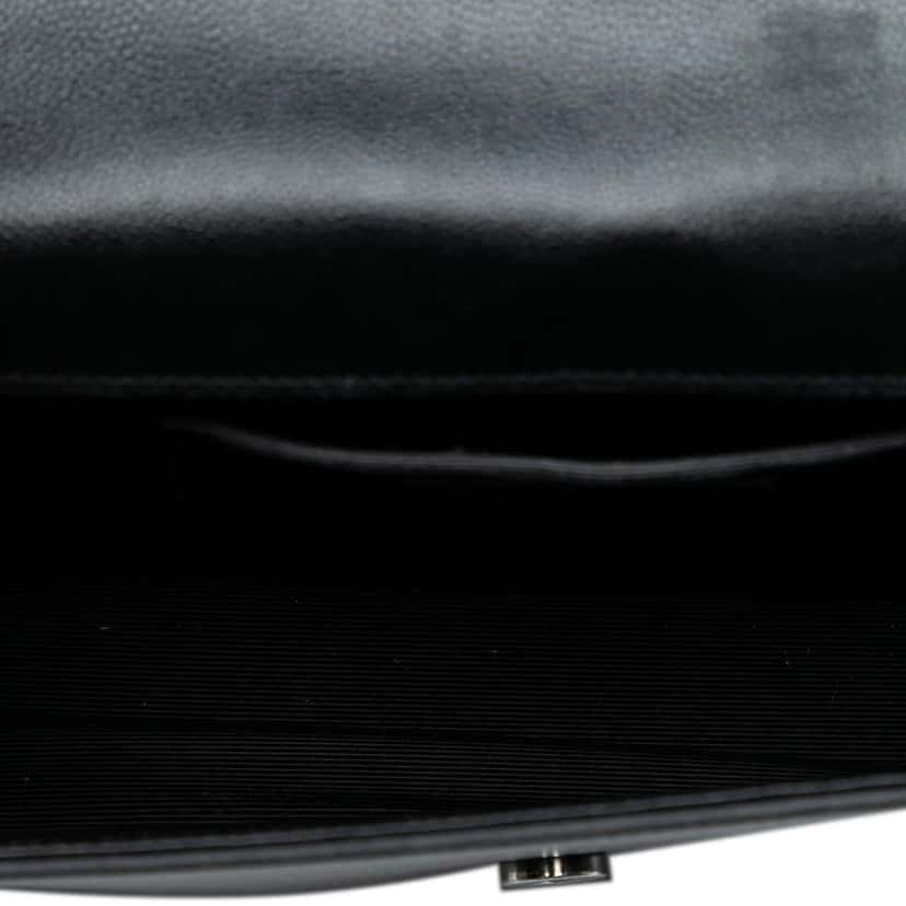 Saint Laurent Medium Grain De Poudre Studded Kate Crossbody Black Leather Very good condition - Model View