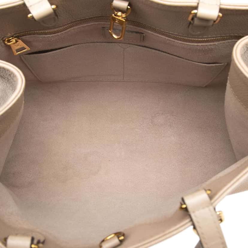 Louis Vuitton Monogram Empreinte OnTheGo MM Brown Leather Very good condition - Model View