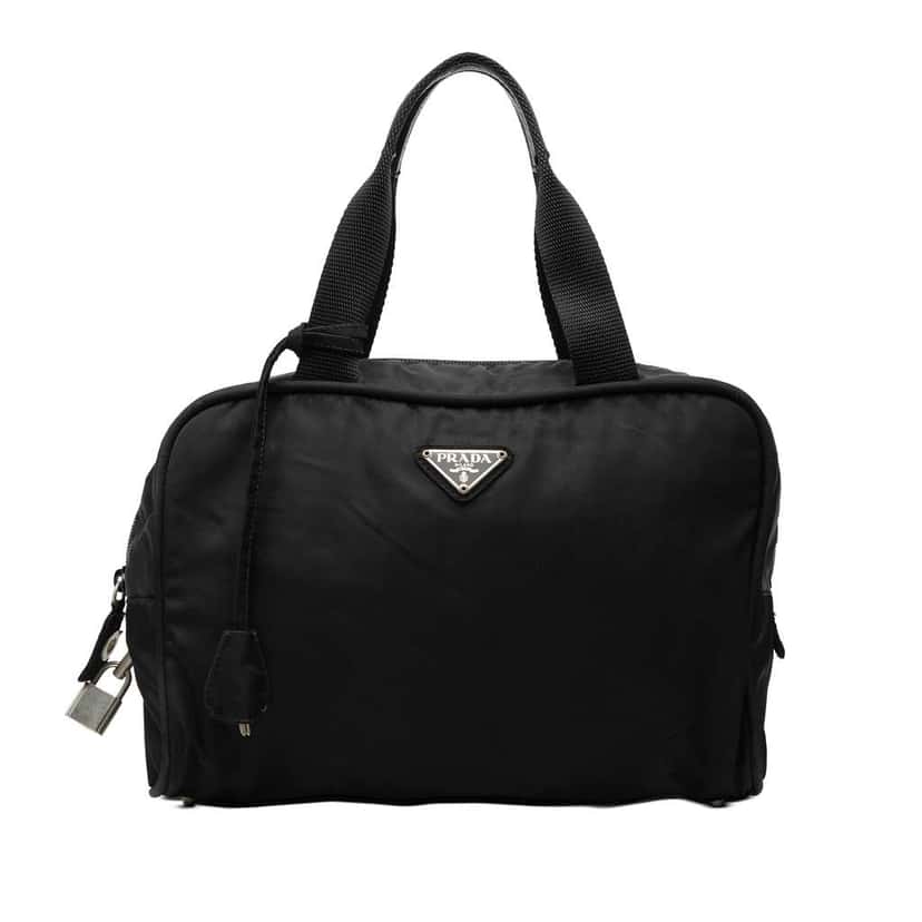 Prada Tessuto Handbag Black Very good condition - Front View