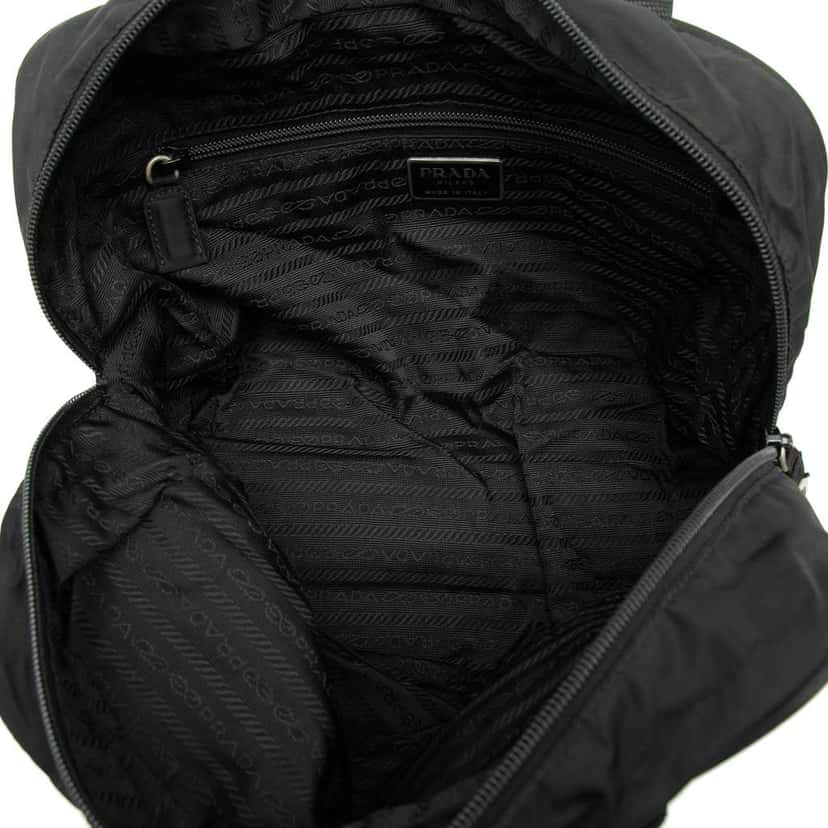 Prada Tessuto Handbag Black Very good condition - Model View