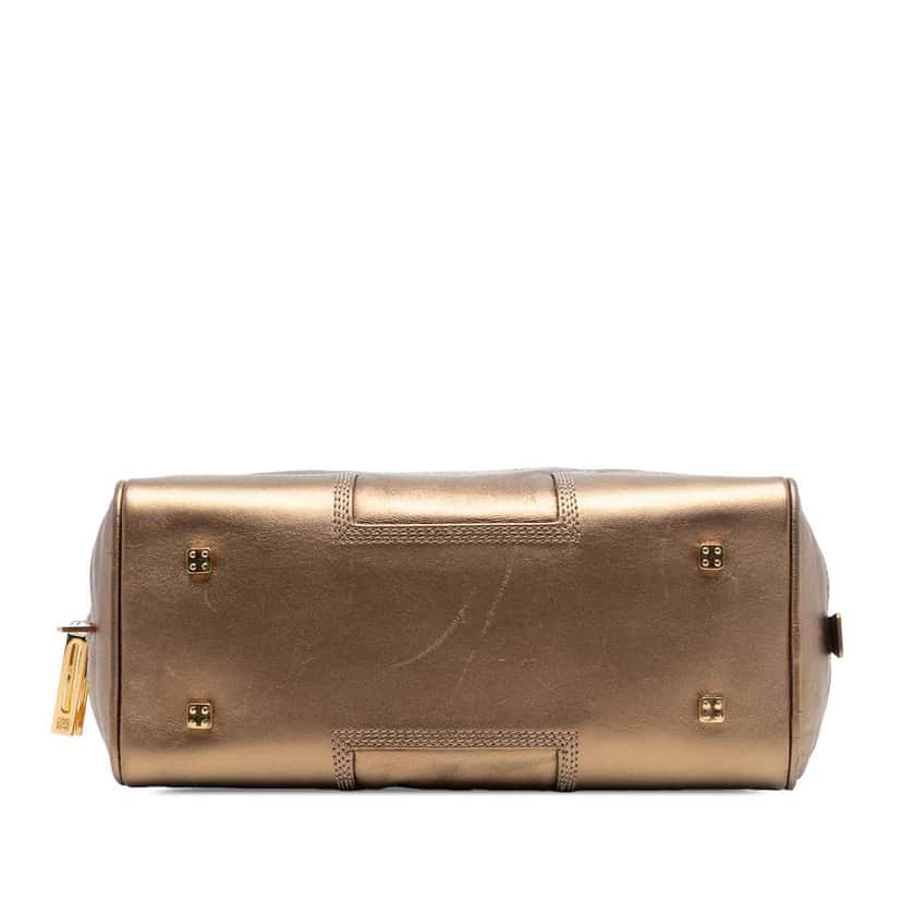 Loewe Metallic Leather Amazona 28 Gold Leather Very good condition - Inside View