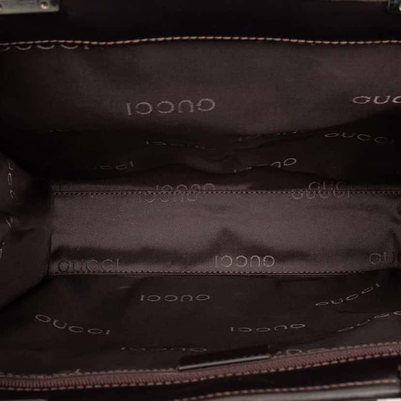 Gucci GG Canvas Jackie Handbag Brown Canvas Very good condition - Model View