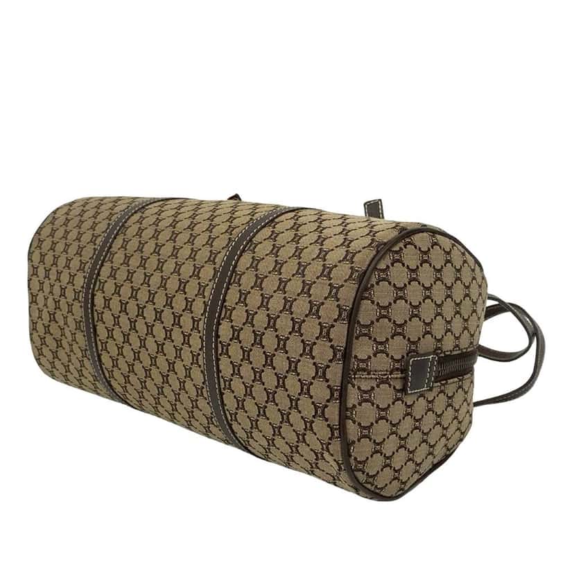 Celine Macadam Canvas Shoulder Bag Brown Canvas Very good condition - Model View