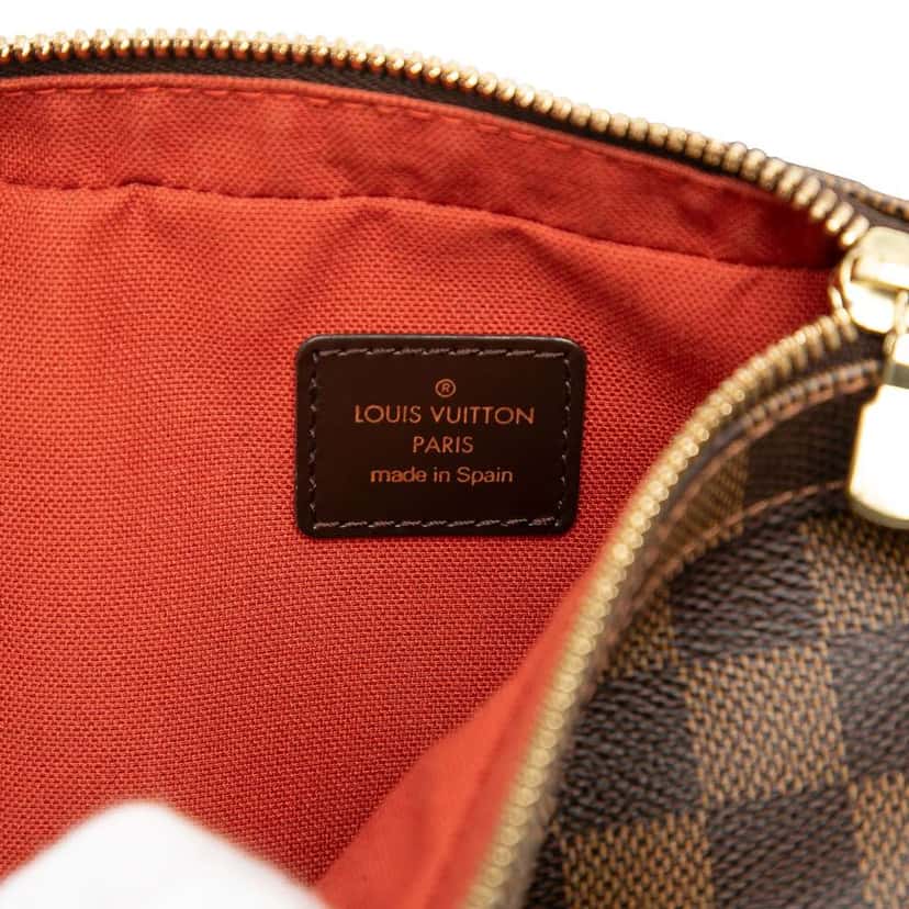 Louis Vuitton Damier Ebene Geronimos Brown Very good condition - Box View
