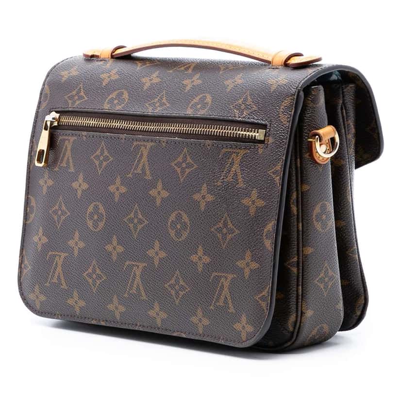 Louis Vuitton Monogram Pochette Metis Brown Very good condition - Back View