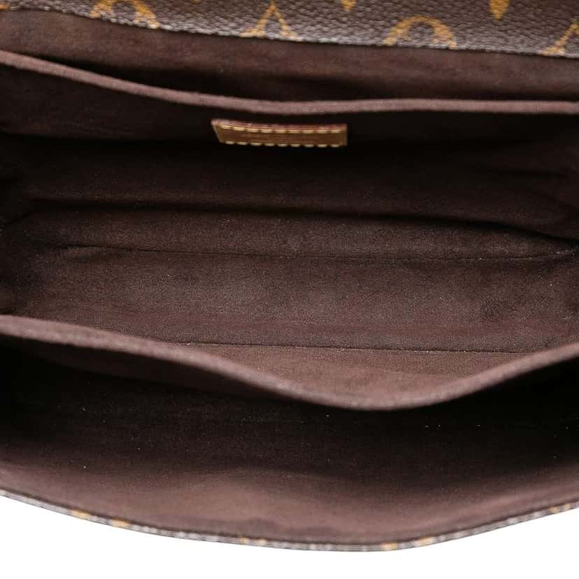 Louis Vuitton Monogram Pochette Metis Brown Very good condition - Model View